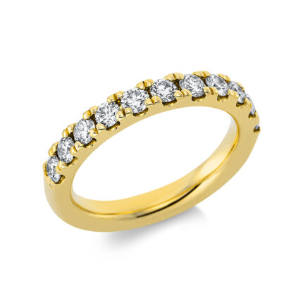 Memoire Gelbgold 18kt 0,92 Diamantringe mit 11 Diamanten - 1CH14