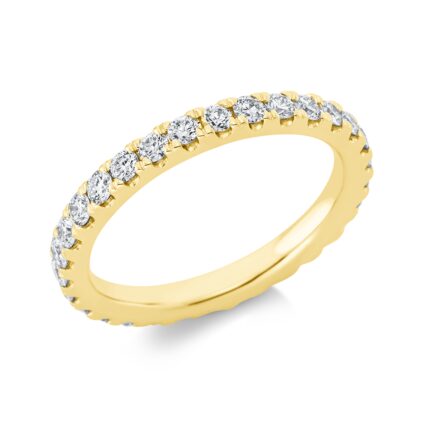 Memoire Gelbgold 18kt 1,97 Diamantringe mit 29 Diamanten - 1CH26