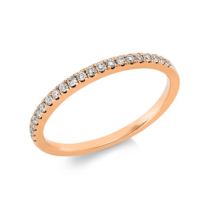 Memoire Rosegold 18kt 0,17 Diamantringe mit 21 Diamanten - 1DA42