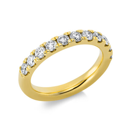 Memoire Gelbgold 18kt 1,08 Diamantringe mit 1 Diamanten - 1CH15