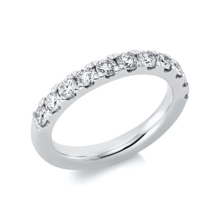 Memoire Platin 95kt 1,07 Diamantringe mit 11 Diamanten - 1CH15