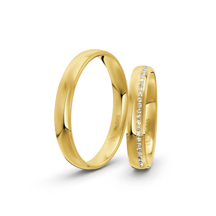 Trauringe Gelbgold / 585 Gold | Modell Z°1039