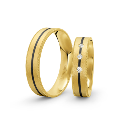 Trauringe Gelbgold / 585 Gold | Modell Zum-1004