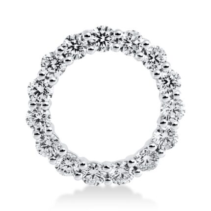 Anhänger Weißgold 18kt 0,77 Diamantschmuck mit 15 Diamanten - 3H072