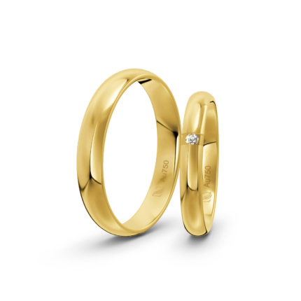 Trauringe Gelbgold / 750 Gold | Modell Z°1027