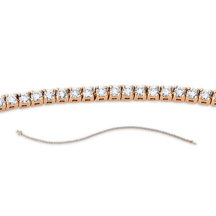 Armband Rosegold 18kt 1,06 Diamantschmuck mit 116 Diamanten - 5C639