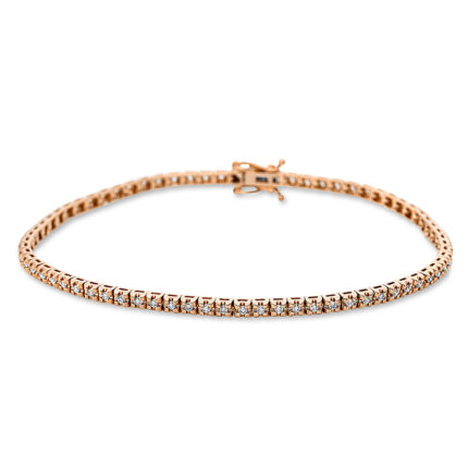Armband Rosegold 18kt 0,53 Diamantschmuck mit 71 Diamanten - 5C973
