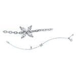 Armband Weißgold 18kt 0,21 Diamantschmuck mit 5 Diamanten - 5E315