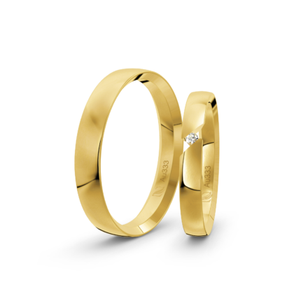 Trauringe Gelbgold / 333 Gold | Modell Z°1031