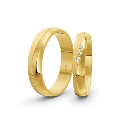 Trauringe Gelbgold / Gelbgold / 916 Gold | Modell Z°1043