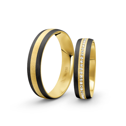 Trauringe Gelbgold / 750 Gold | Modell Zum-1002