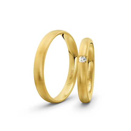 Trauringe Gelbgold / 750 Gold | Modell Z°1010