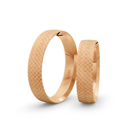 Trauringe Rosegold / 585 Gold | Modell Z°1041