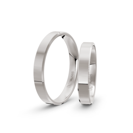 Trauringe Weissgold / 585 Gold | Modell Z°2009