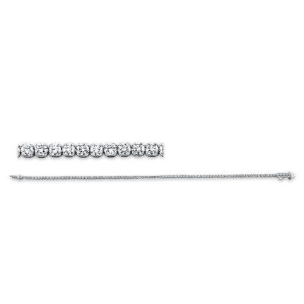 Armband Weißgold 18kt 2,00 Diamantschmuck mit 91 Diamanten - 5D249