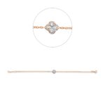 Armband Rosegold 18kt 0,35 Diamantschmuck mit 29 Diamanten - 5D969