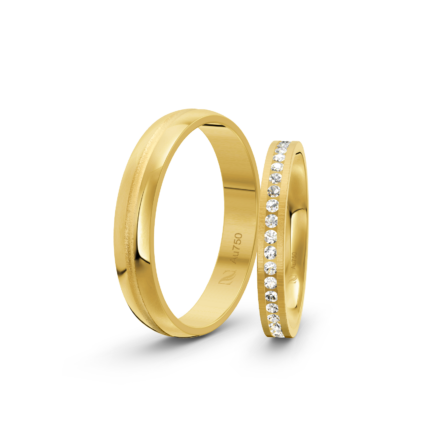 Trauringe Gelbgold / 750 Gold | Modell Z°2005