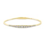 Armband Gelbgold 18kt 0,47 Diamantschmuck mit 19 Diamanten - 5F089