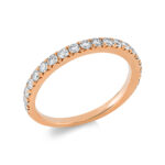 Memoire Rosegold 18kt 0,60 Diamantringe mit 14 Diamanten - 1DA21 [Digital]
