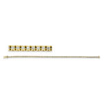 Armband 4er-Krappe Gelbgold 18kt 1,00 Diamantschmuck mit 86 Diamanten - 5D753