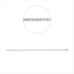 Armband Weißgold 18kt 1,90 Diamantschmuck mit 79 Diamanten - 5E714