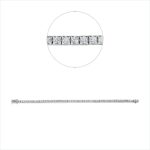 Armband Weißgold 18kt 2,05 Diamantschmuck mit 57 Diamanten - 5F334