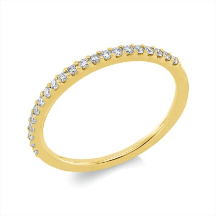 Memoire Gelbgold 18kt 0,21 Diamantringe mit 21 Diamanten - 1Z464