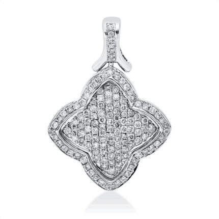 Anhänger Weißgold 18kt 0,50 Diamantschmuck mit 134 Diamanten - 3I076