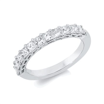 Baguette Weißgold 18kt 1,00 Diamantringe mit 11 Diamanten - 1IH71