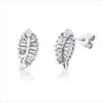 Ohrstecker Weißgold 18kt 0,54 Diamantschmuck mit 32 Diamanten - 2W365