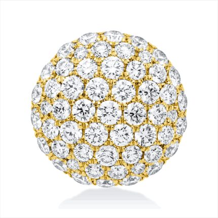 Anhänger Gelbgold 18kt 0,73 Diamantschmuck mit 55 Diamanten - 3B507