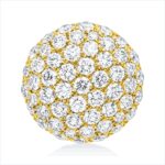 Anhänger Gelbgold 18kt 0,55 Diamantschmuck mit 55 Diamanten - 3C233