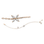 Armband Rosegold 18kt 0,23 Diamantschmuck mit 5 Diamanten - 5E315