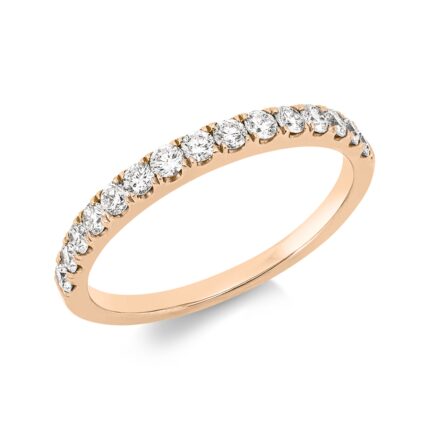 Memoire Rosegold 18kt 0,45 Diamantringe mit 15 Diamanten - 1IN68