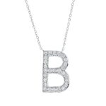 Collier Weißgold 18kt 0,50 Diamantschmuck mit 27 Diamanten - 4P325