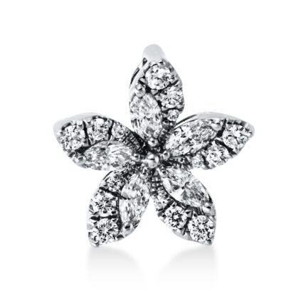 Anhänger Weißgold 18kt 0,36 Diamantschmuck mit 20 Diamanten - 3H170