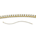 Armband Gelbgold 18kt 1,03 Diamantschmuck mit 116 Diamanten - 5C639