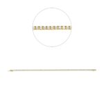 Armband 4er-Krappe Gelbgold 18kt 0,93 Diamantschmuck mit 100 Diamanten - 5G037