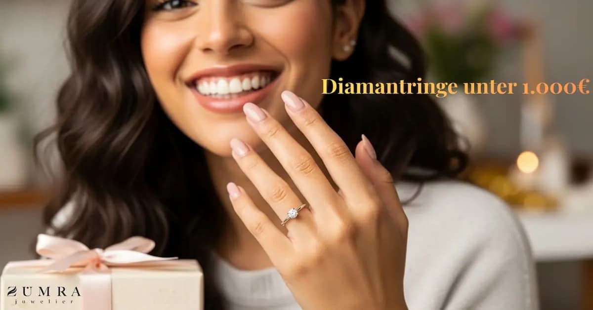 Diamantringe unter 1.000 Euro – Stilvoll, hochwertig & bezahlbar