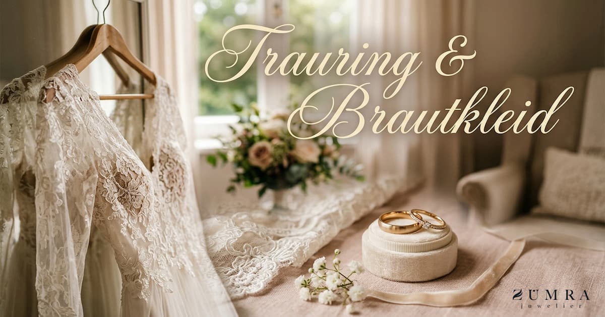 Trauring & Brautkleid abstimmen